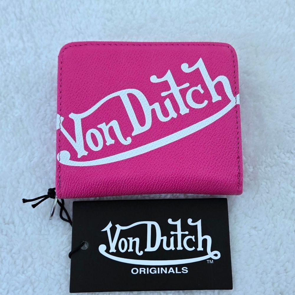 Von Dutch Hot🔥 Pink💕 Bifold✌️ Wallet - NWT